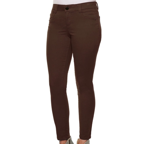 Democracy “Ab Solutions” Brown Ankle Length Pant Size 8P - Picture 10 of 14